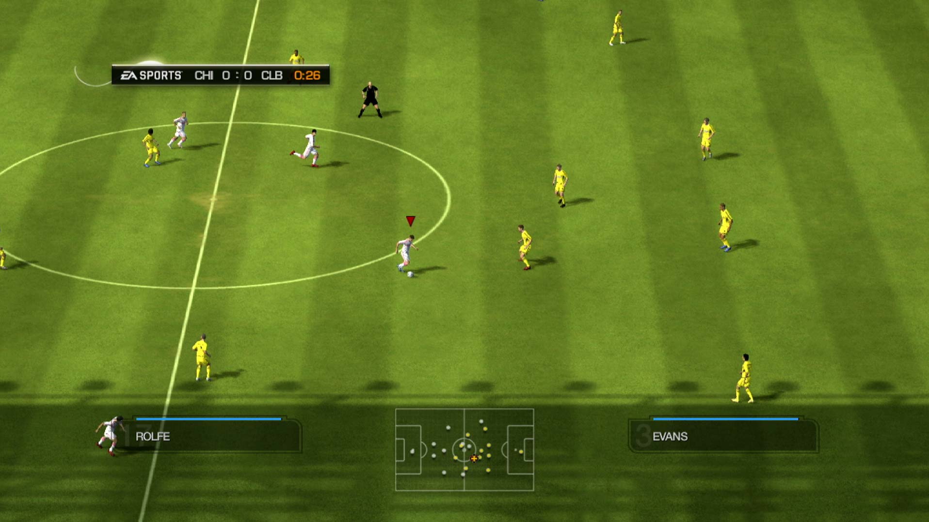 FIFA Soccer 09 PS3 gameplay screenshot