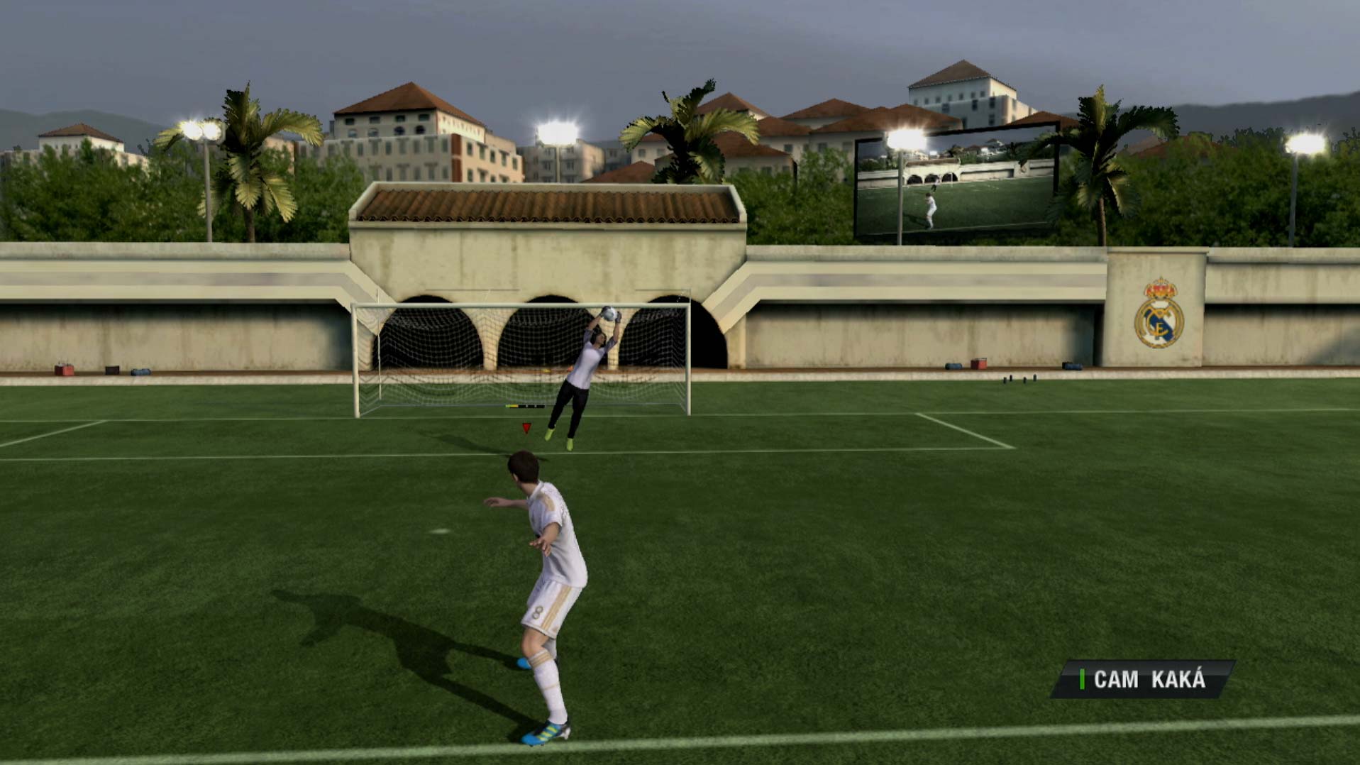 FIFA Soccer 12 PS3 arena cam gameplay