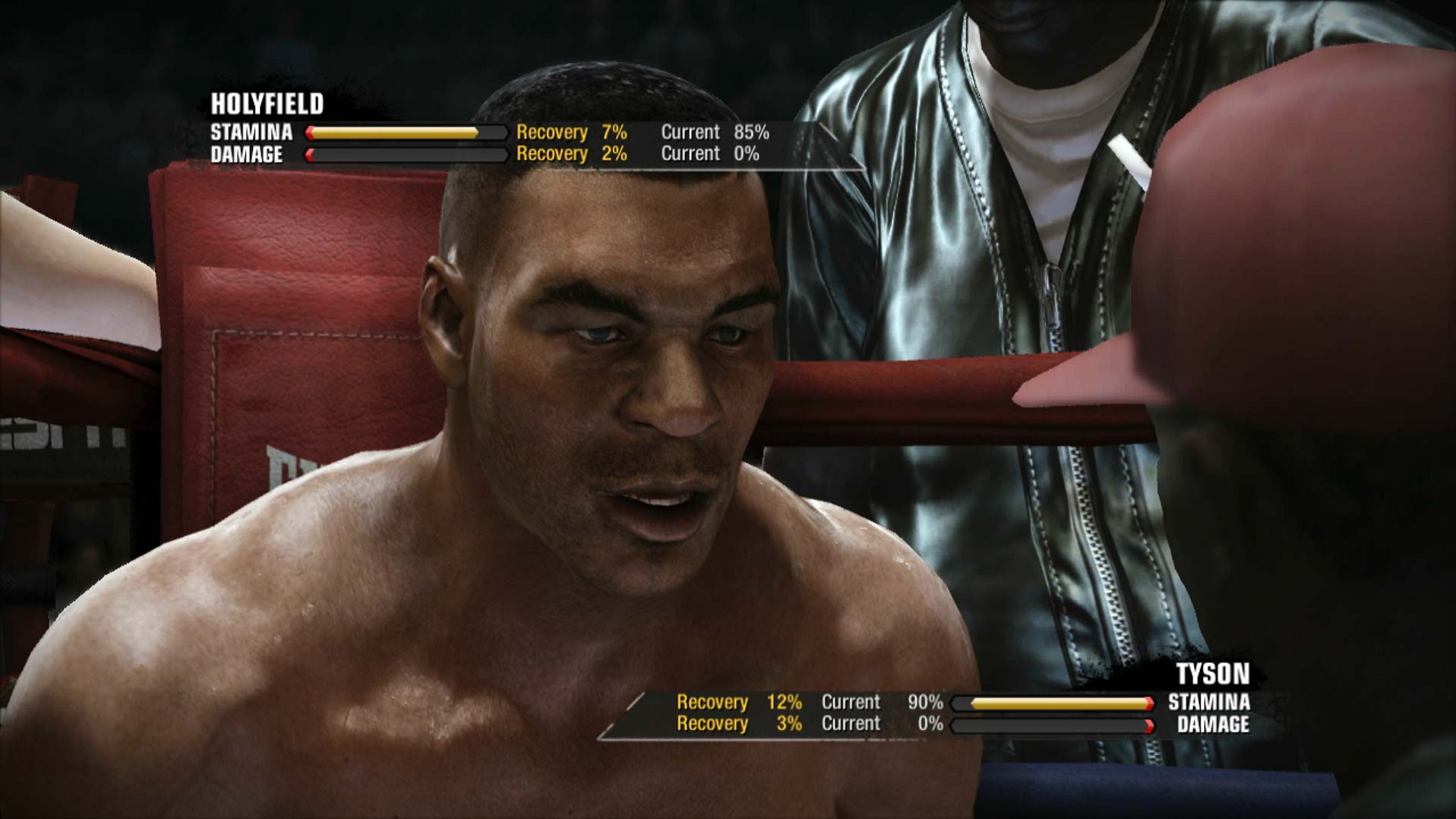 Fight Night Champion PS3 evander holyfield ring talk