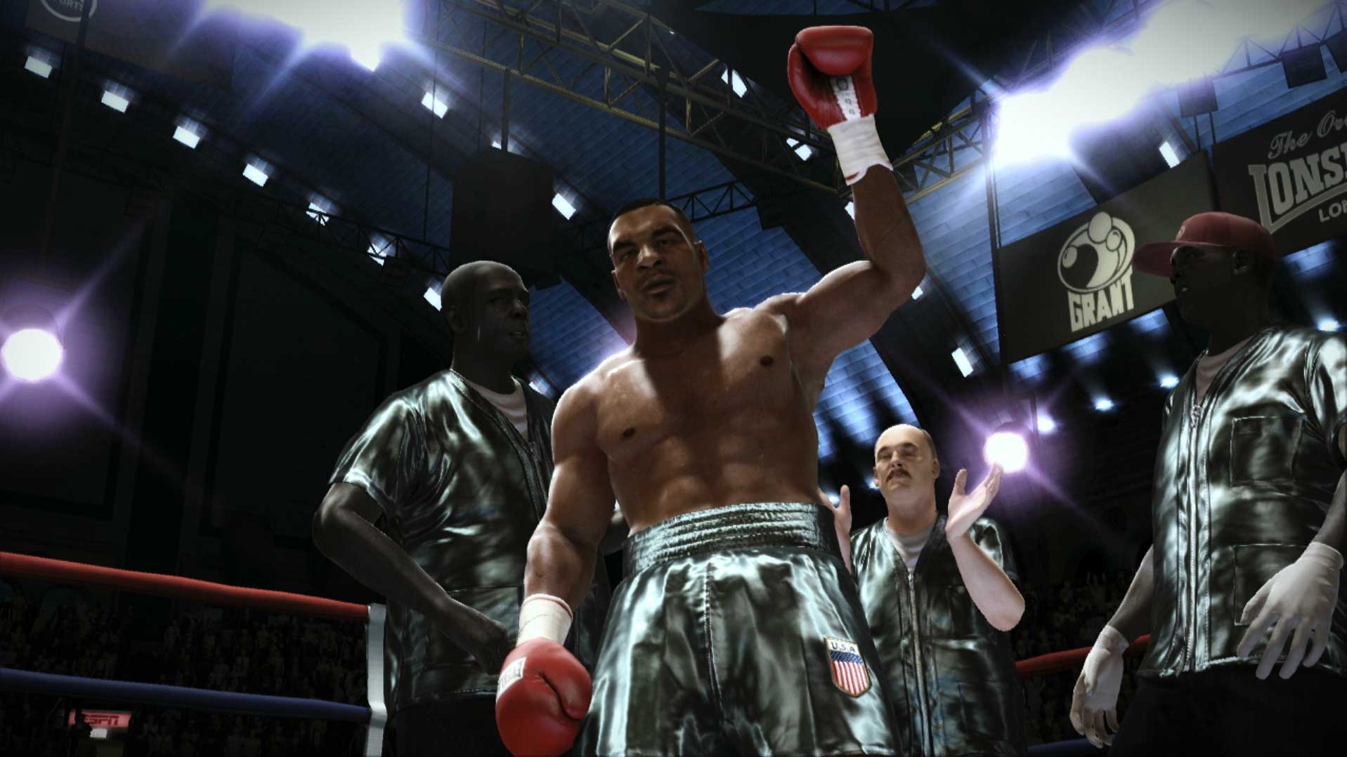 Fight Night Champion PS3 holyfield vs tyson screenshotmike tyson wins fight