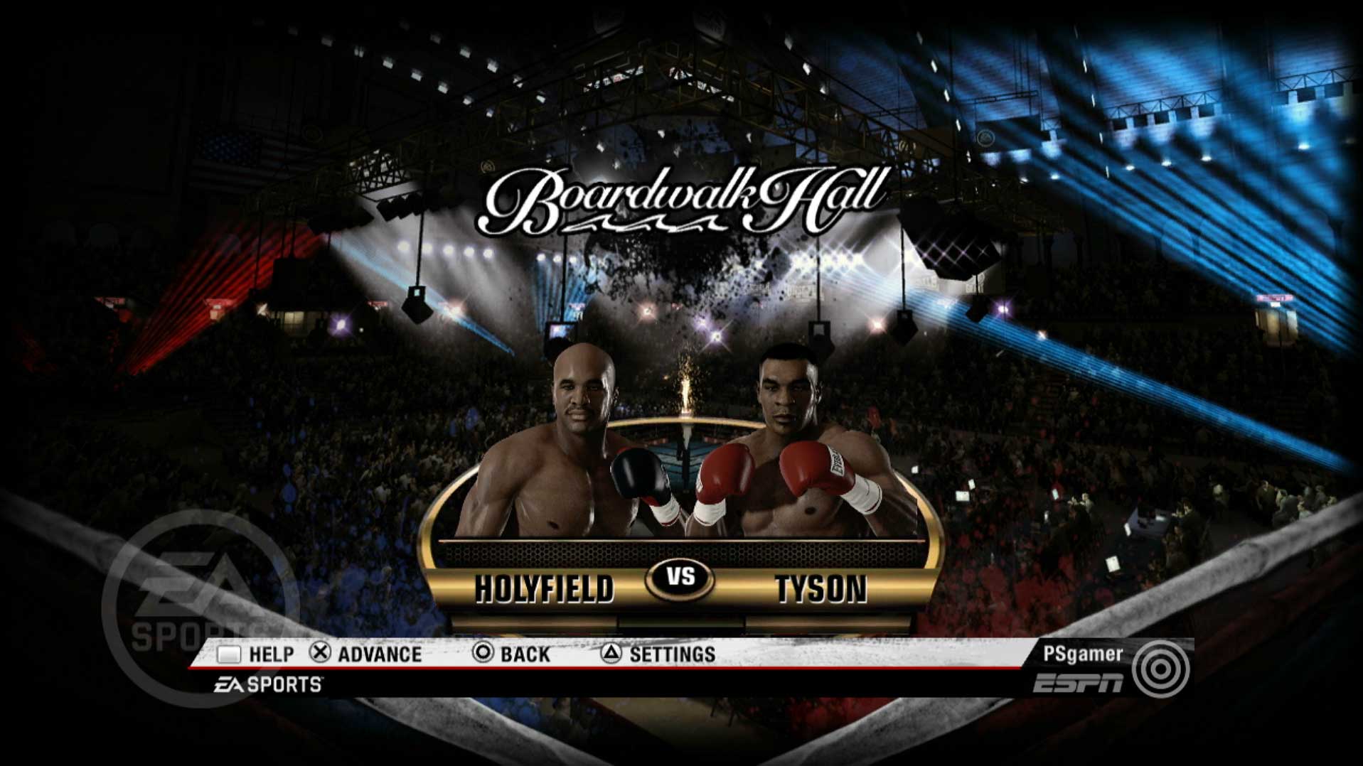 Fight Night Champion PS3 boardwalk fight stats