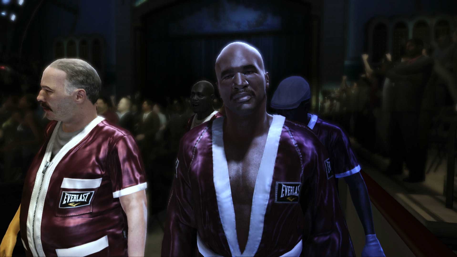 Fight Night Champion PS3 evander holyfield ring walk