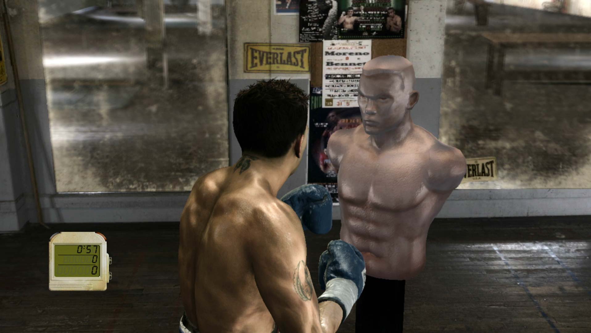 Fight Night Round 3 PS3 training dummy