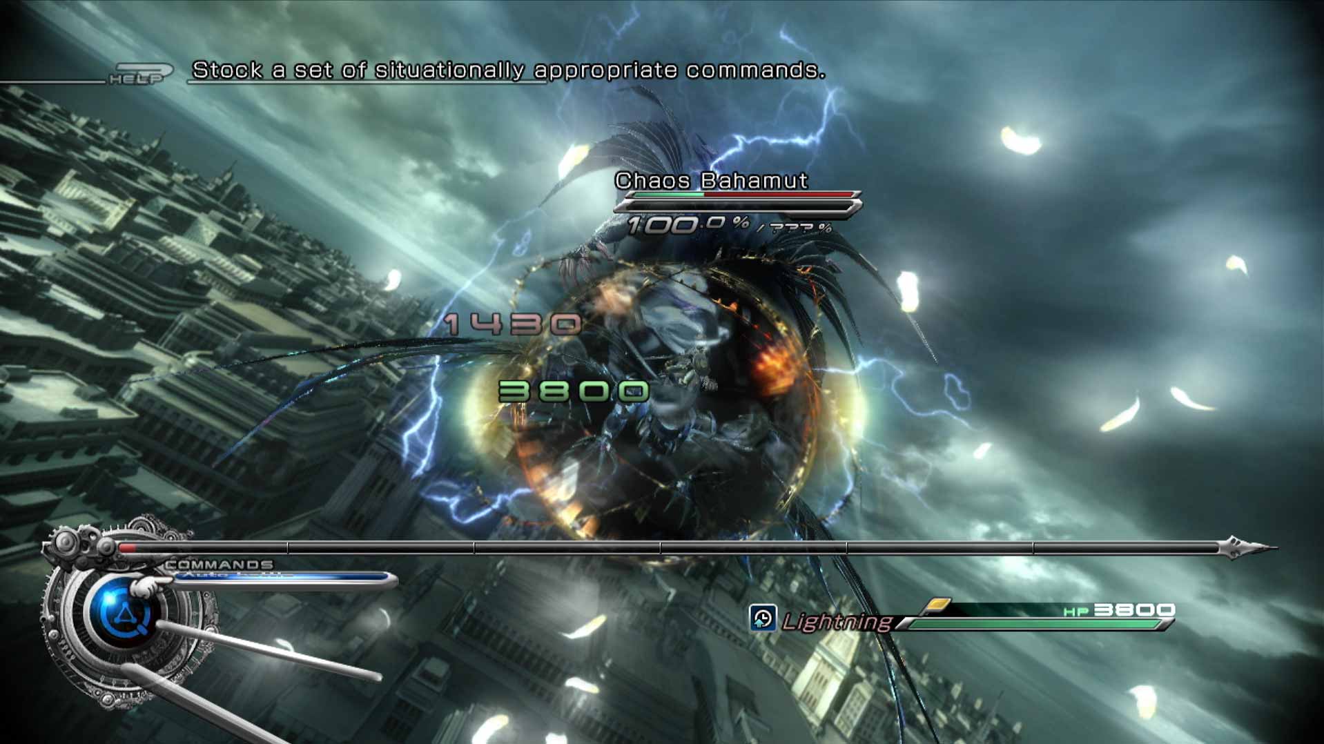 Final Fantasy XIII-2 PS3 combat battle gameplay screenshot