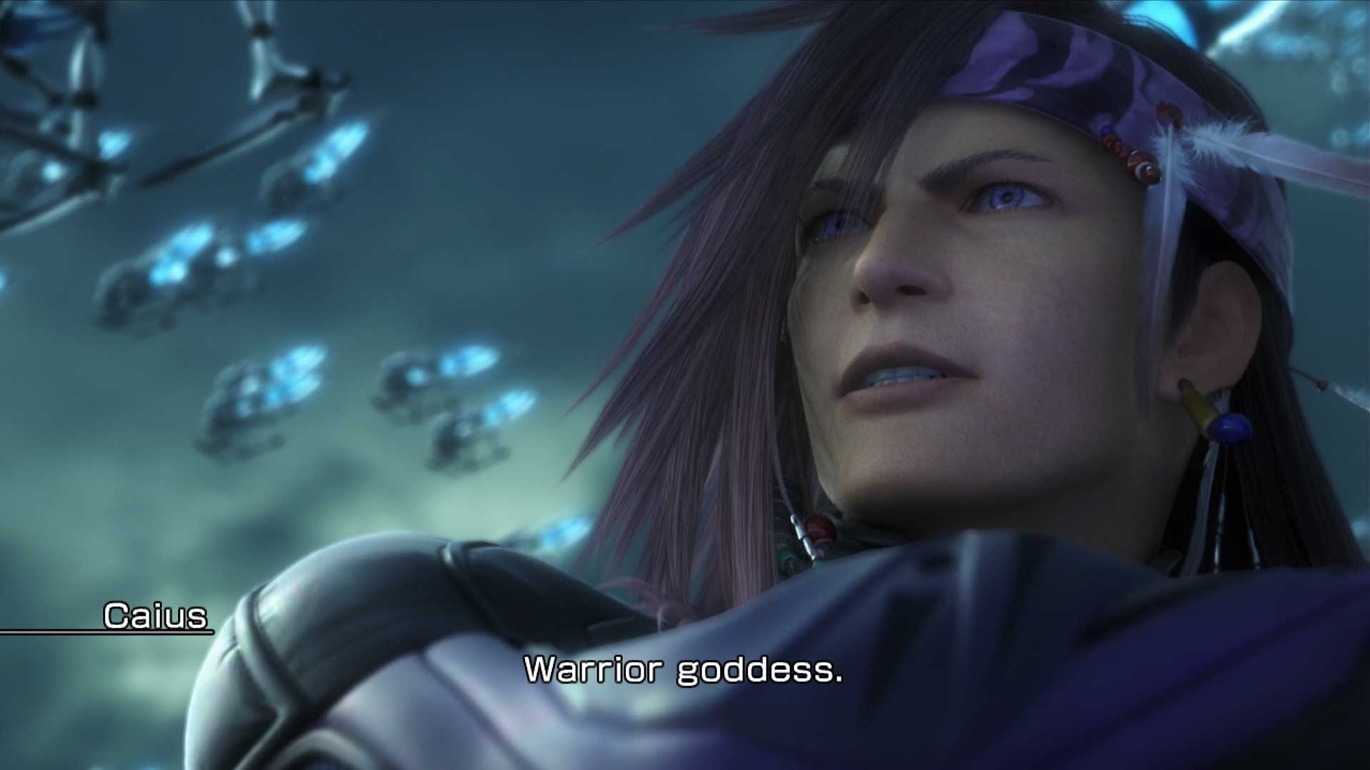 Final Fantasy XIII-2 PS3 cutscene caius character