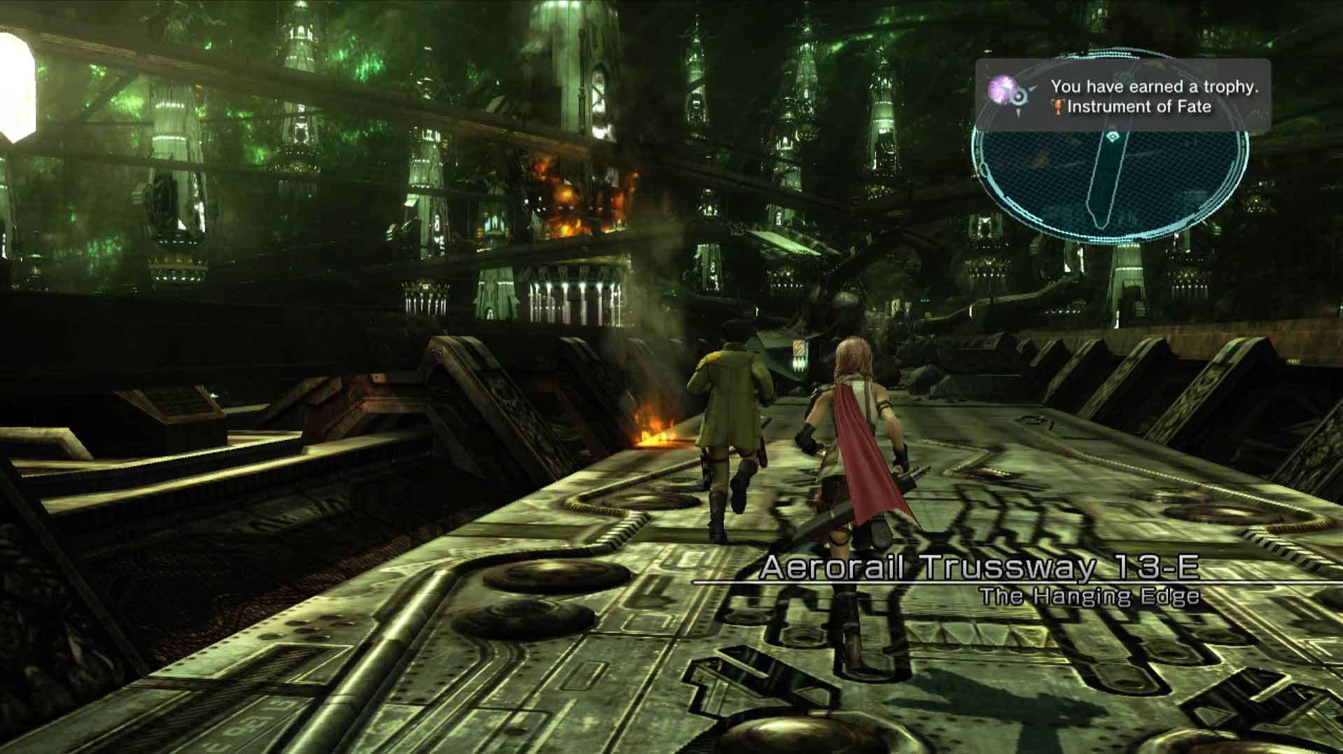 Final Fantasy XIII PS3 instrument of fate trophy earned