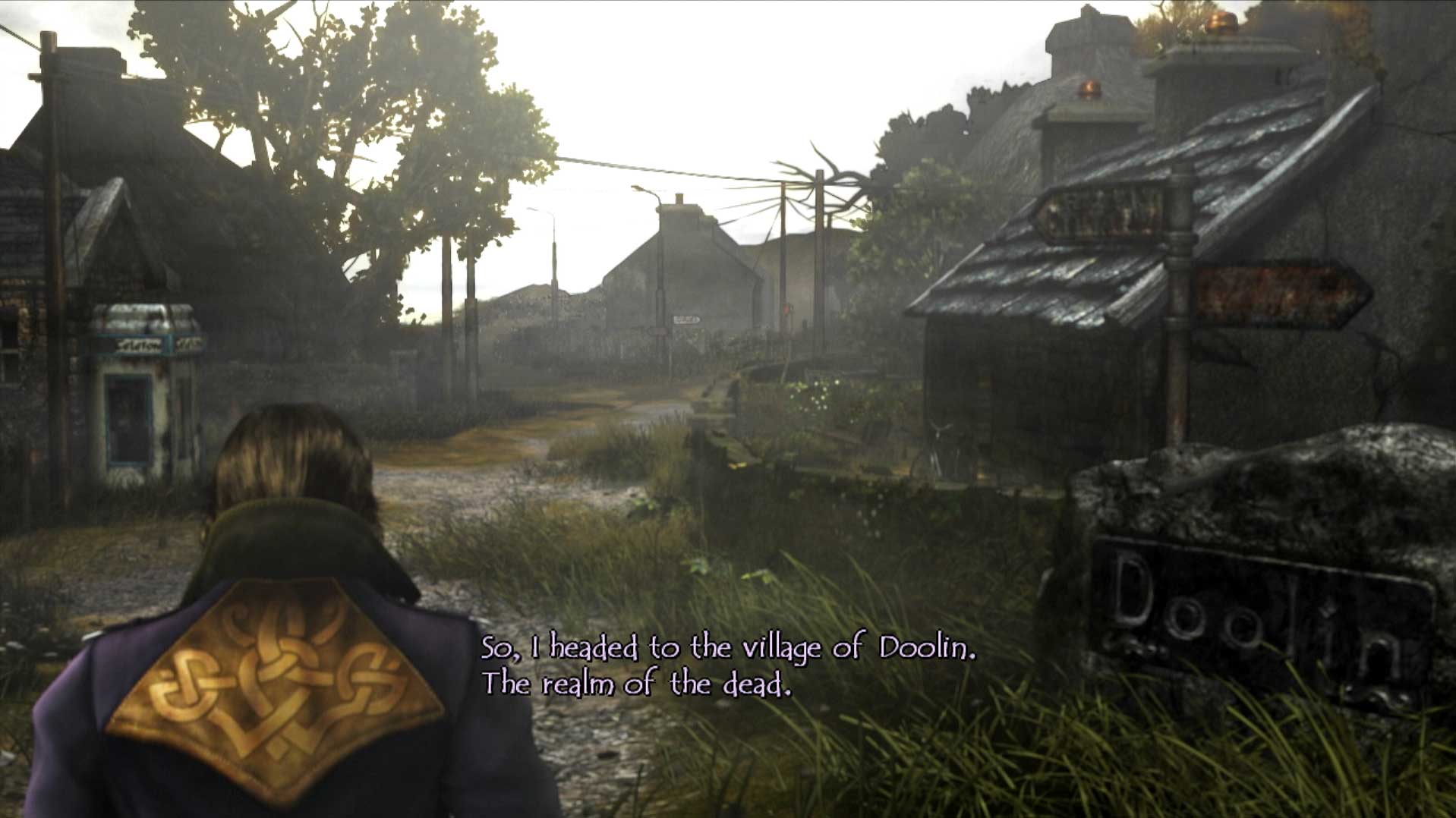 Folklore PS3 village of doolin screenshot