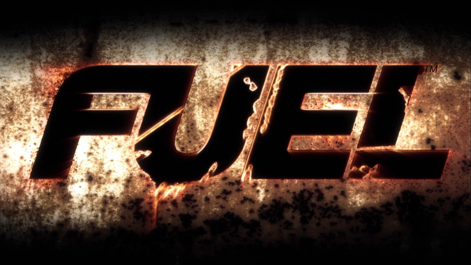 Fuel PS3 video game title logo 