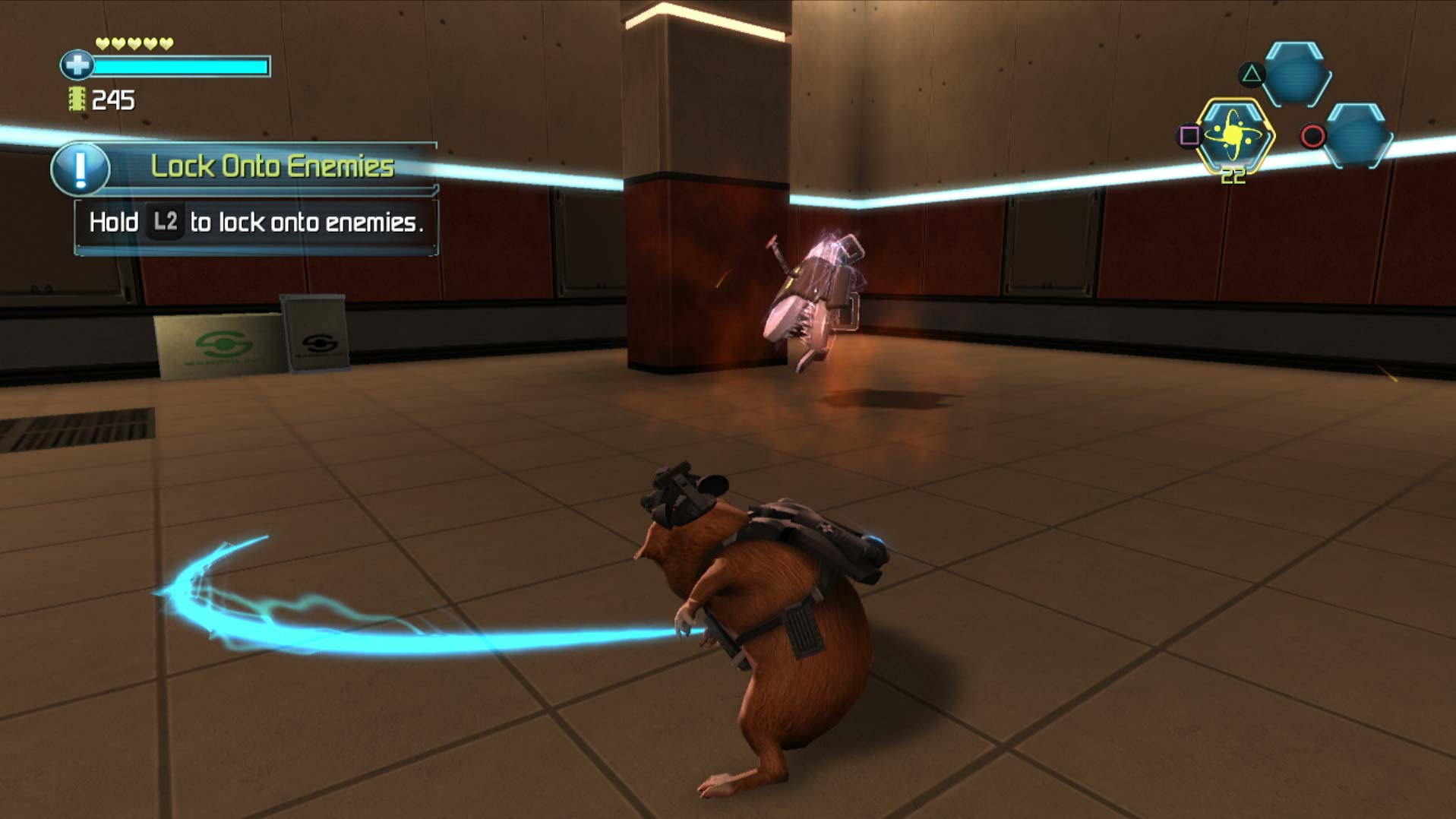 G-Force PS3 electric whip enemies screenshot