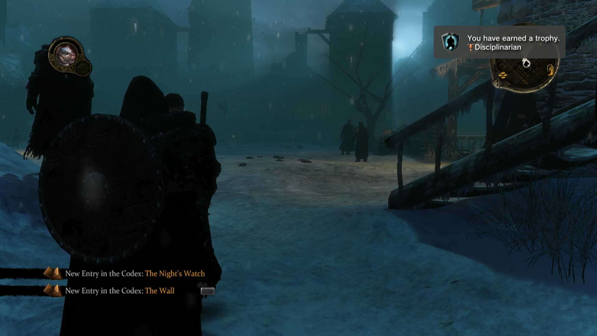 Game of Thrones PS3 screenshot trophy earned Disciplinarian