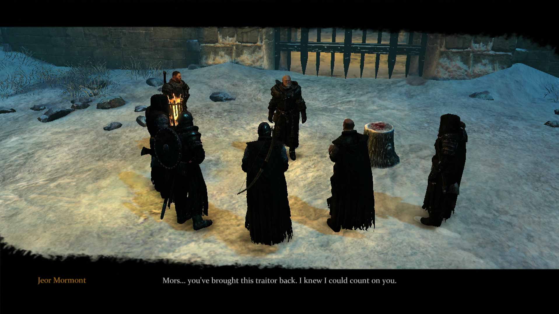 Game of Thrones PS3 cutscene 7 soldiers talking