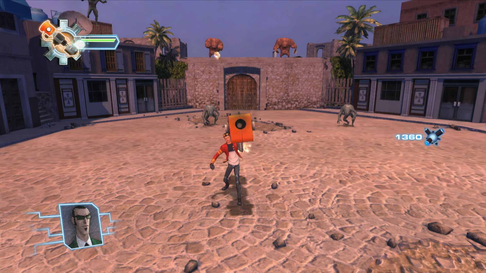 Generator Rex Agent of Providence PS3 slam cannon screenshot