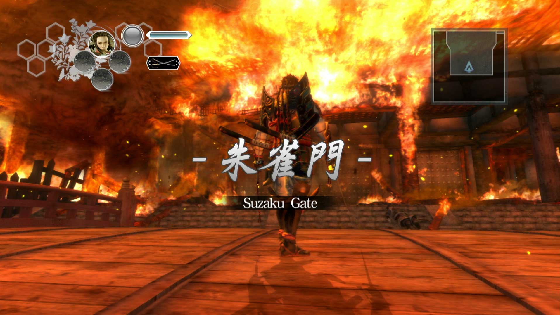 Genji Days of the Blade PS3 level 1 suzaku gate