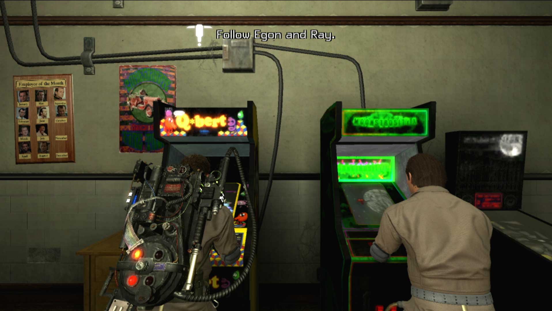 Ghostbusters The Video Game PS3 gameplay playing arcade machine