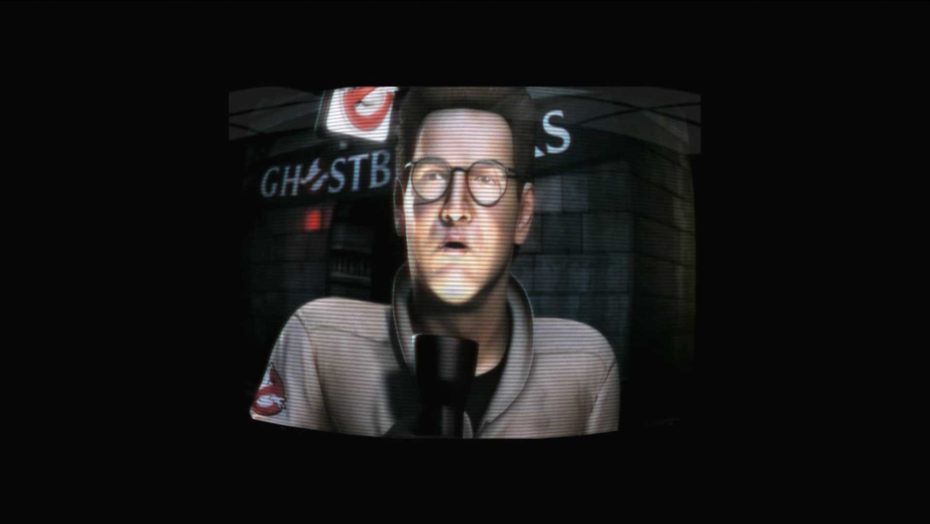 Ghostbusters The Video Game PS3 character tv screen egon spengler