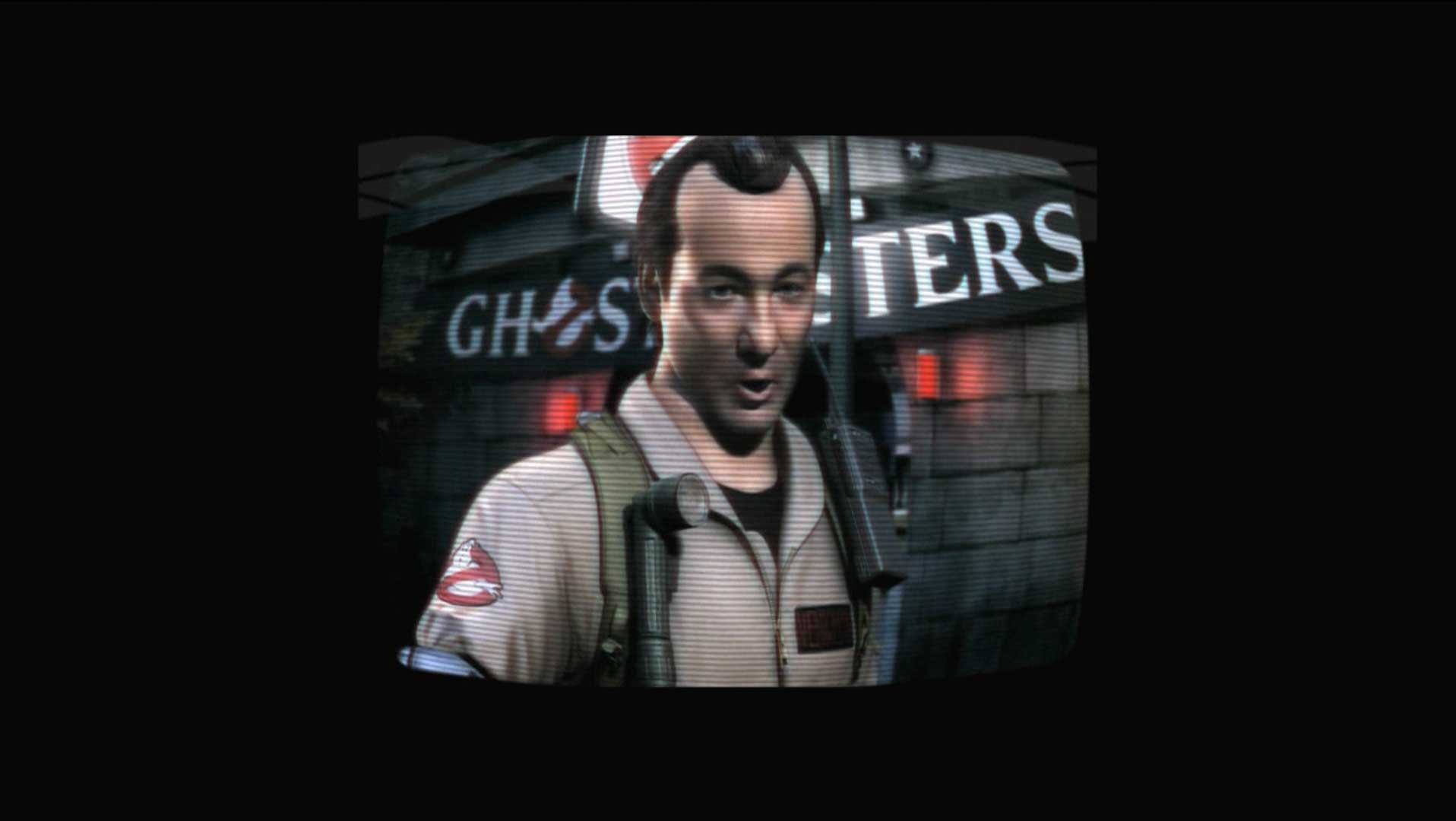 Ghostbusters The Video Game PS3 character tv screen Dr. Peter Venkman