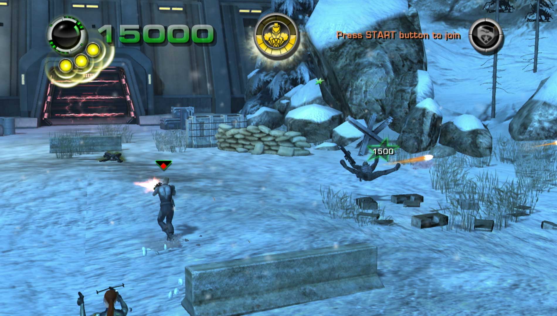 GI Joe The Rise of Cobra PS3 gun fight combat screenshot