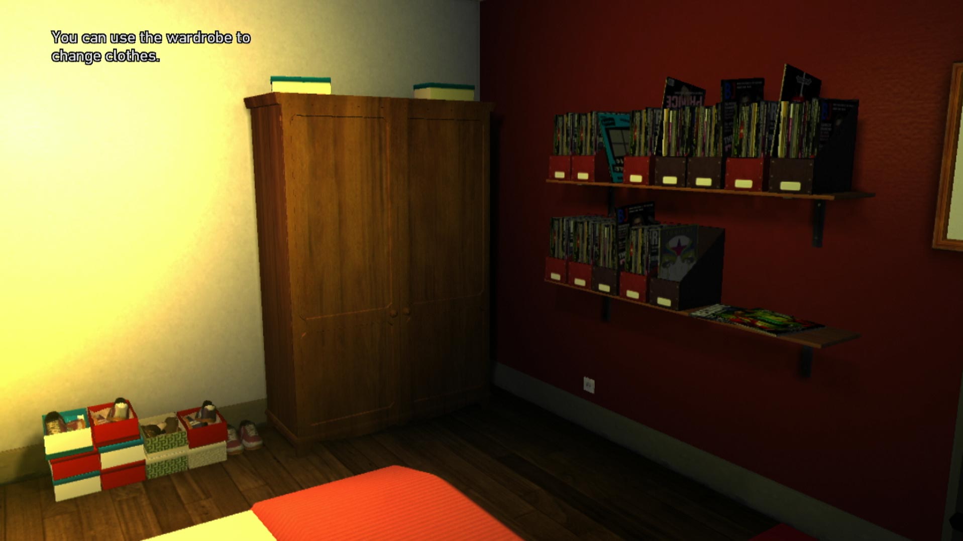 Grand Theft Auto IV Episodes from Liberty City PS3 apartment inside wardrobe change cloths