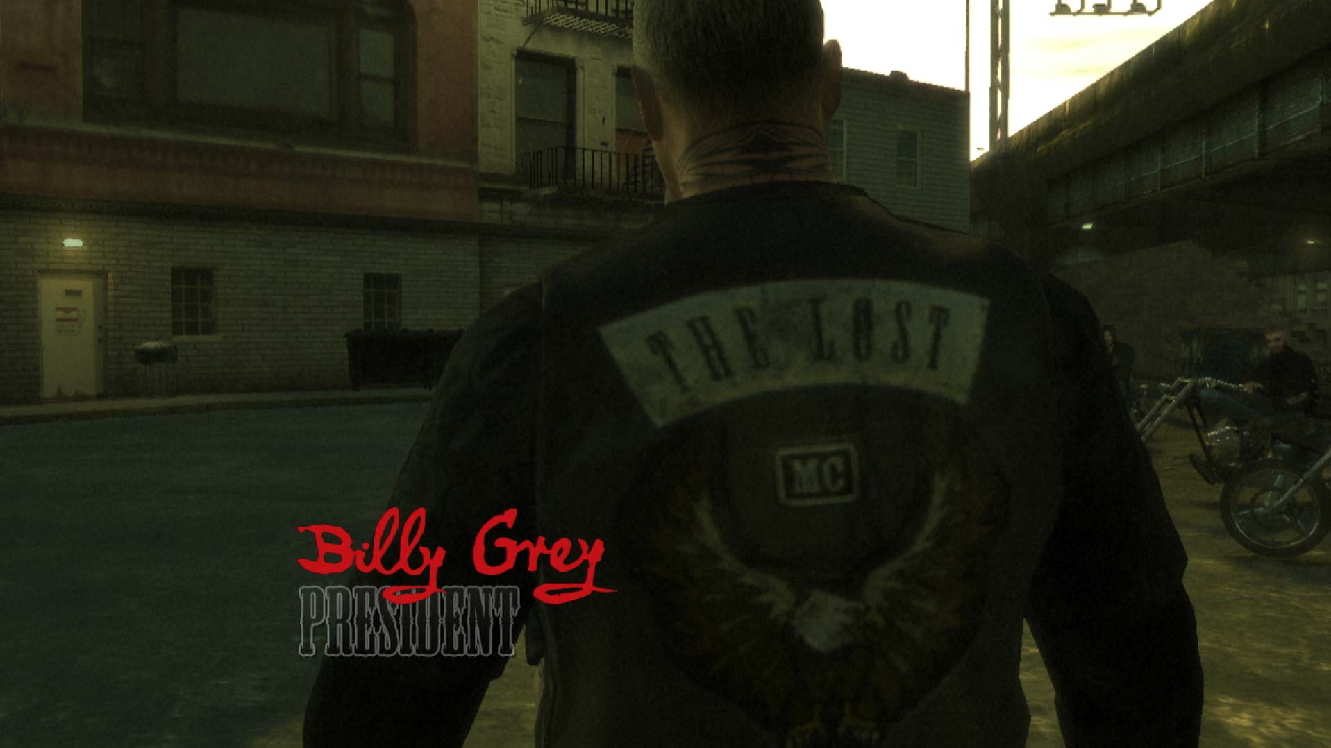 Grand Theft Auto IV Episodes from Liberty City PS3 billy grey president backside jacket