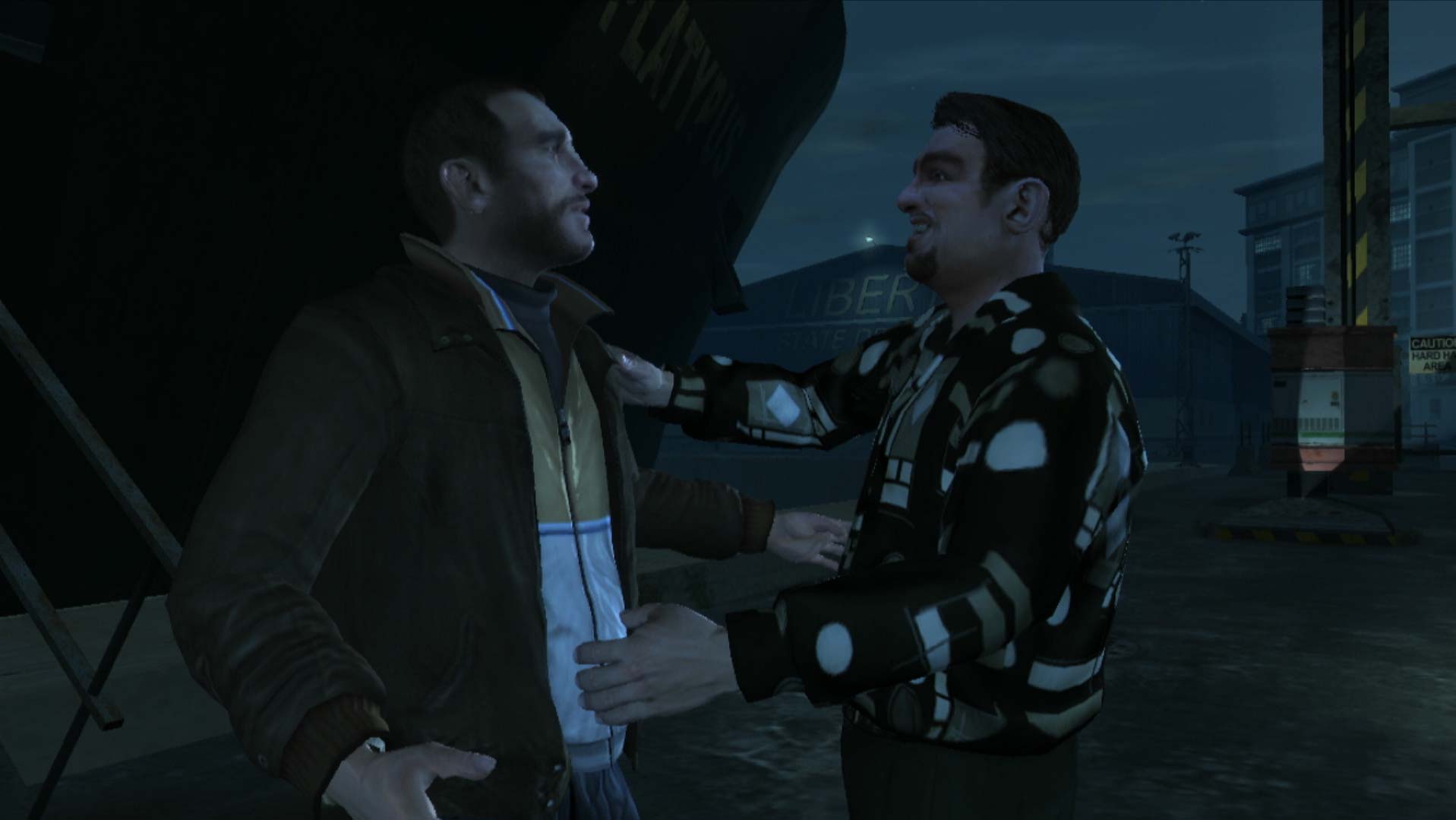 Grand Theft Auto IV PS3 niko cousin roman bellic