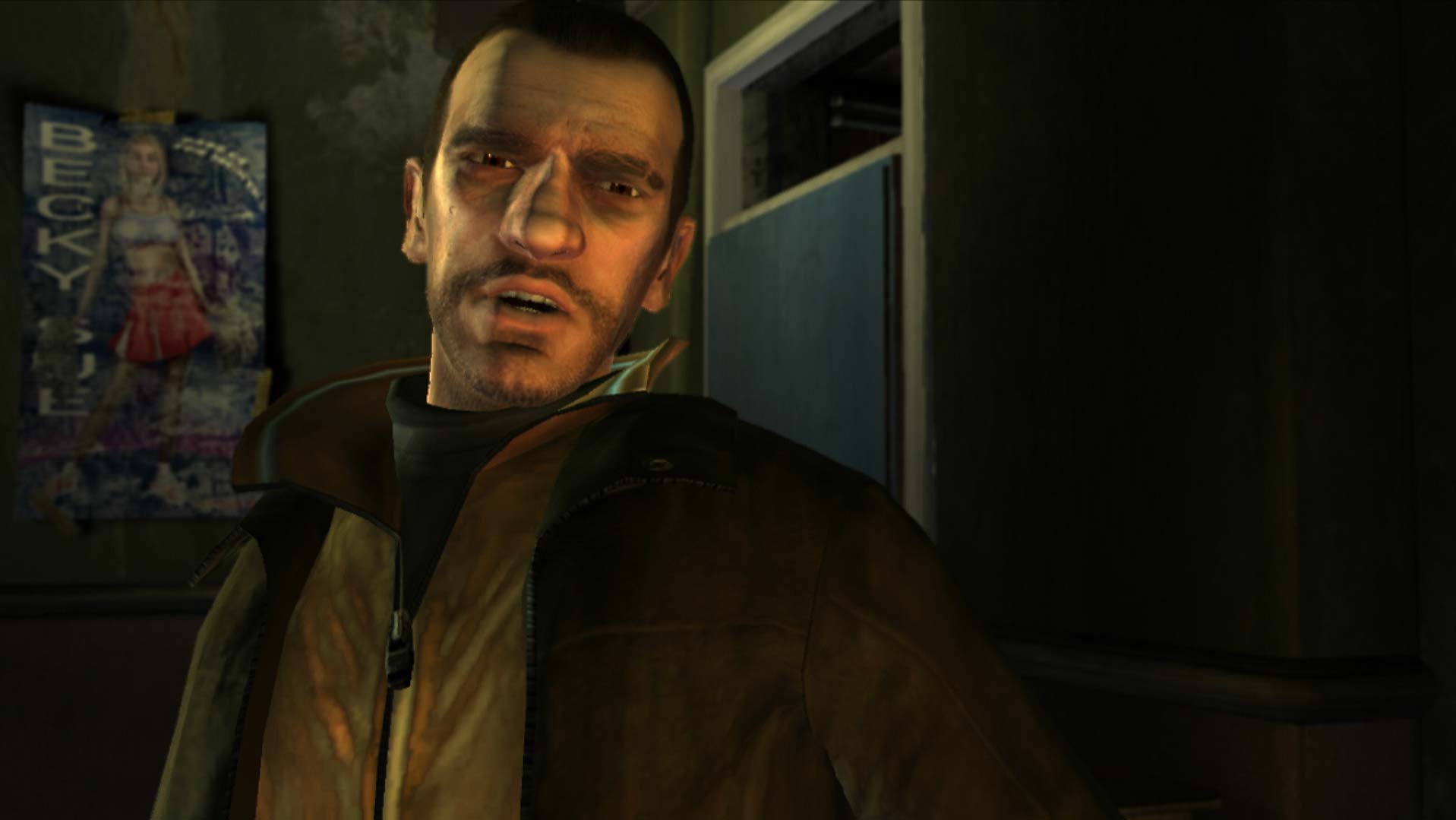 Grand Theft Auto IV PS3 niko Bellic protagonist character