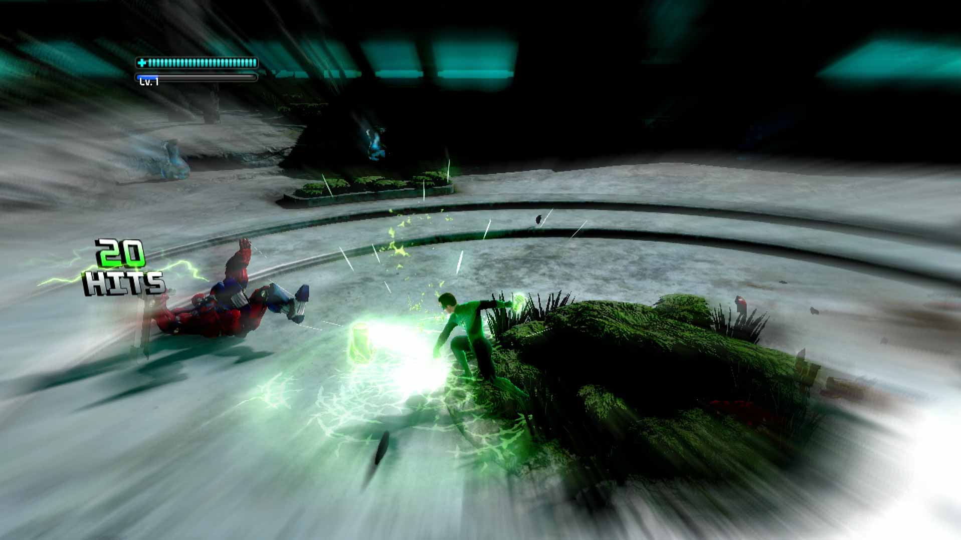 Green Lantern Rise of the Manhunters PS3 tutorial gameplay screenshot