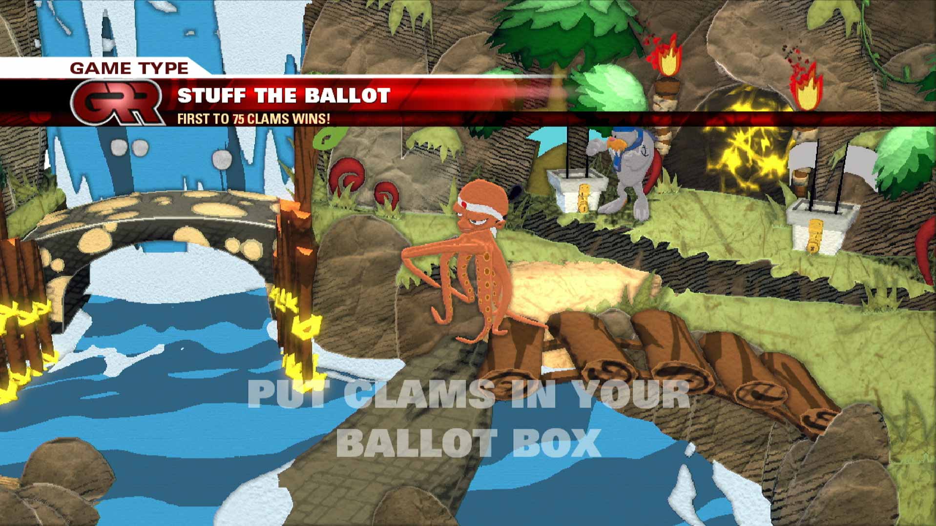 Hail to the Chimp PS3 stuff the ballot game mode