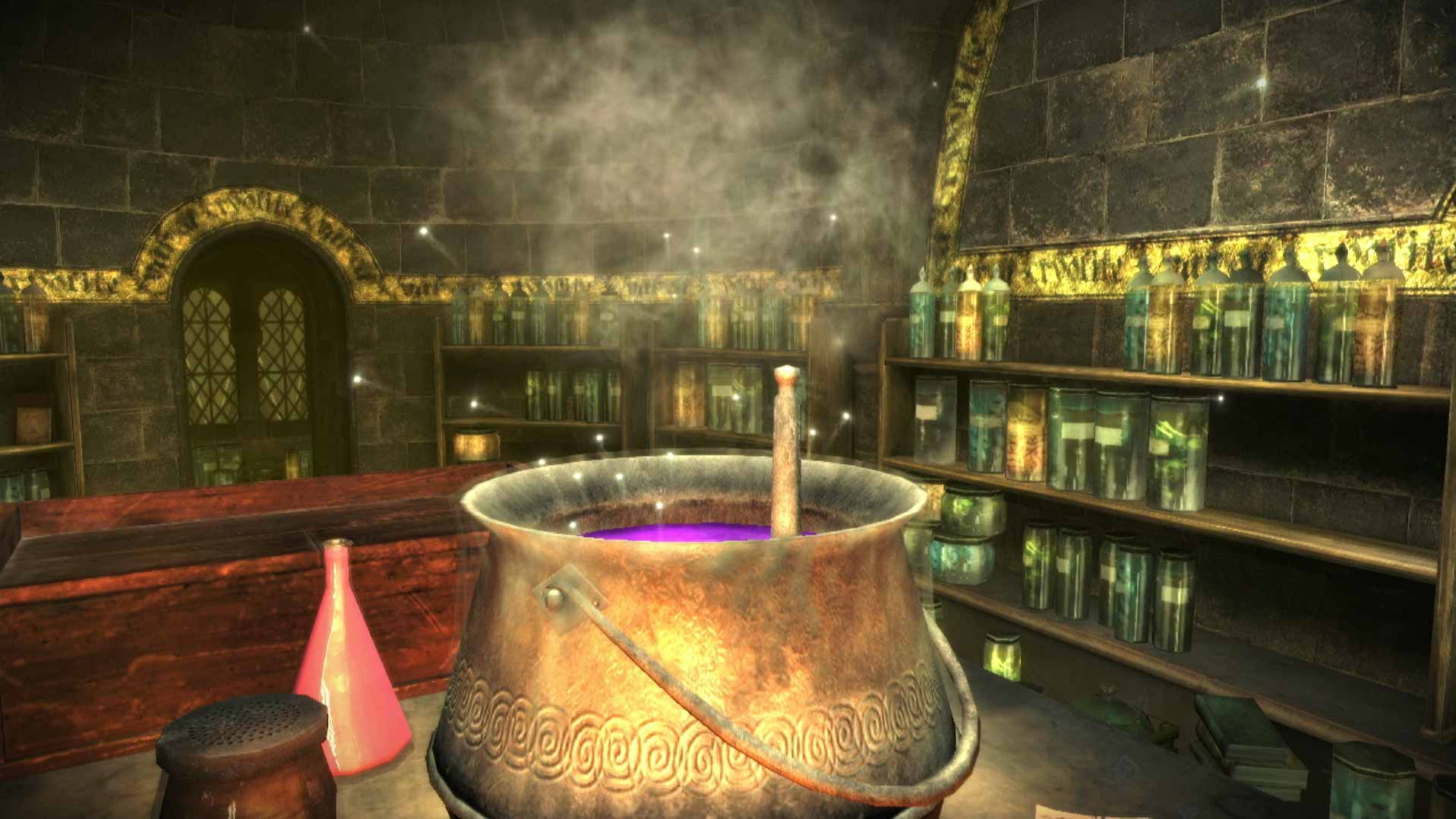 Harry Potter Half-Blood Prince PS3 potions complete cauldron fireworks