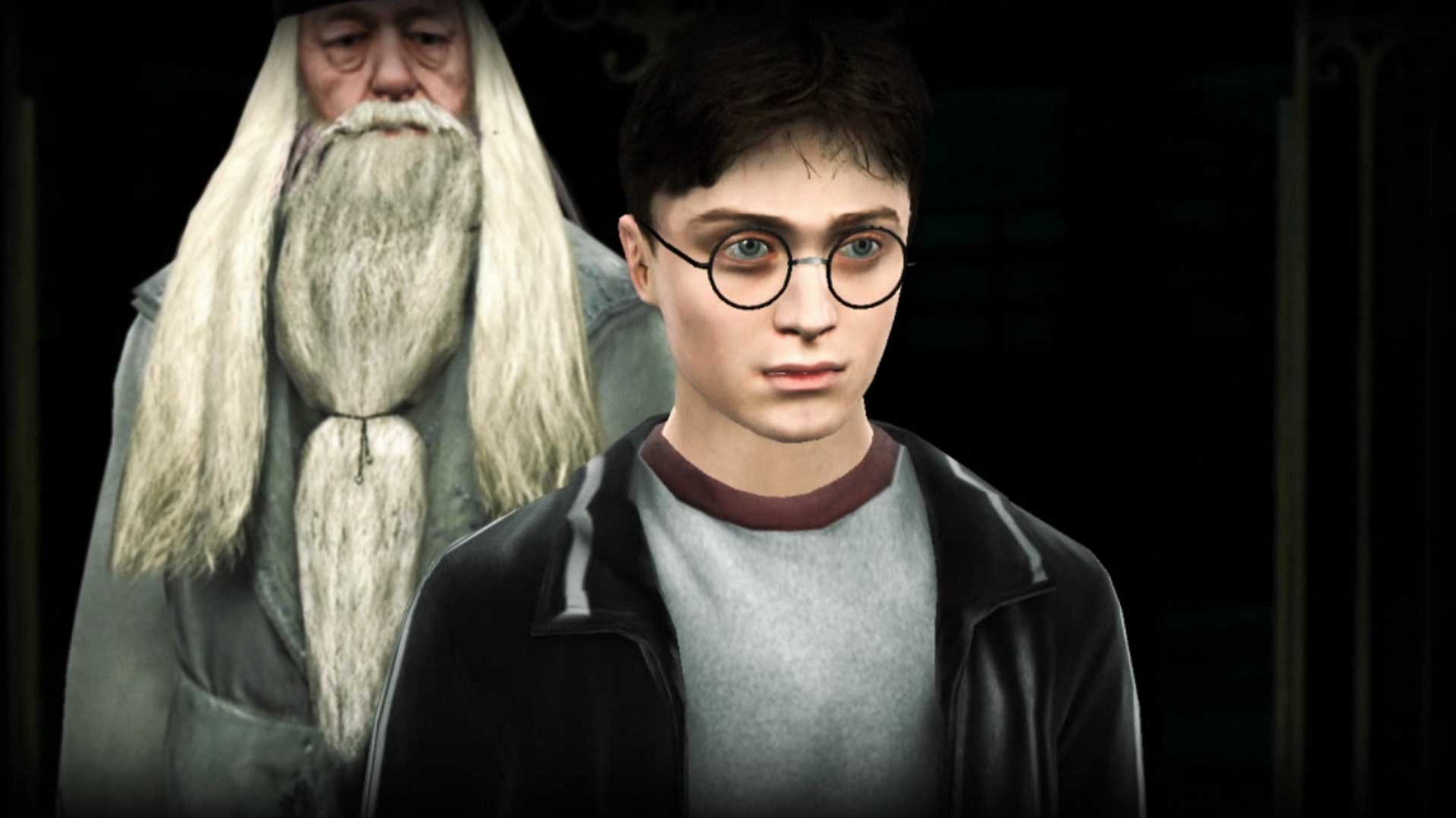 Harry Potter Half-Blood Prince PS3 character close-up harry potter