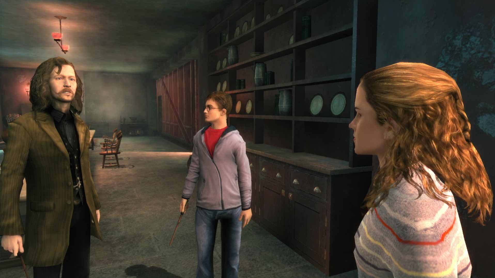 Harry Potter and the Order of the Phoenix PS3 cutscene hermione conversation