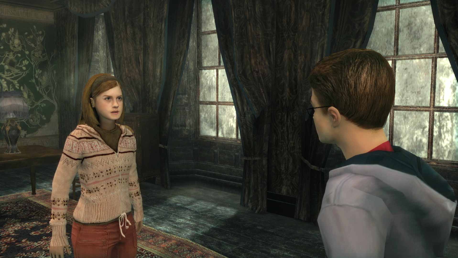 Harry Potter and the Order of the Phoenix PS3 cutscene conversation girl