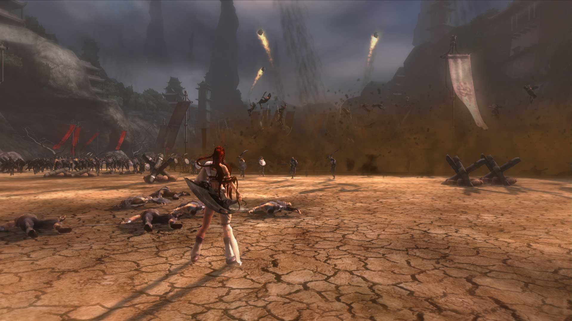 Heavenly Sword PS3 cutscene war prologue