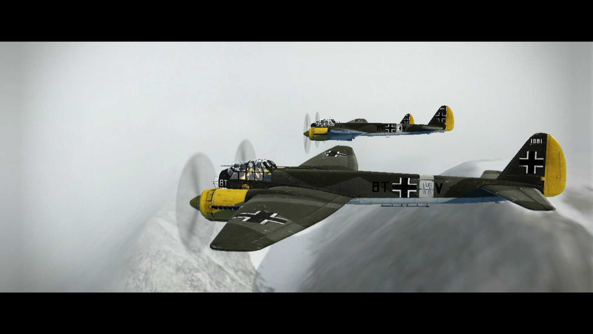 Heroes Over Europe PS3 emeny german bomber planes