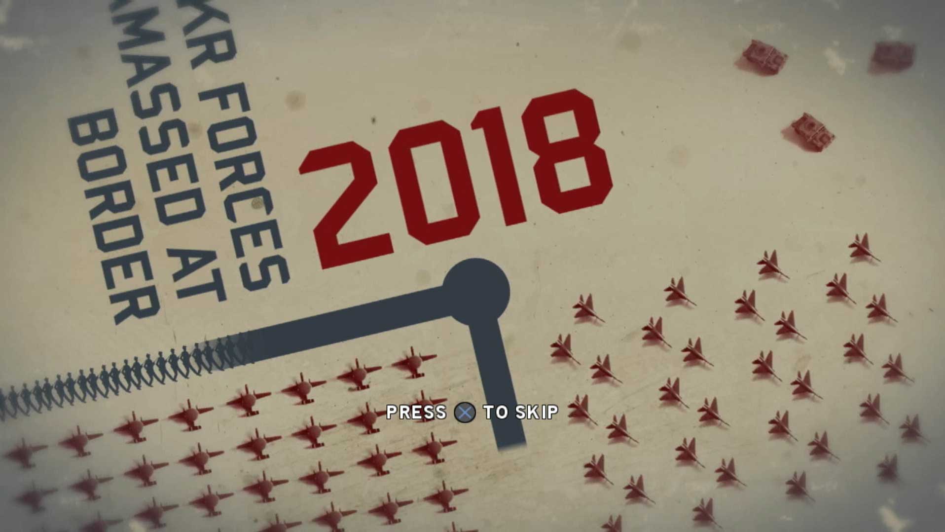 Homefront PS3 cutscene 2018 border forces korean