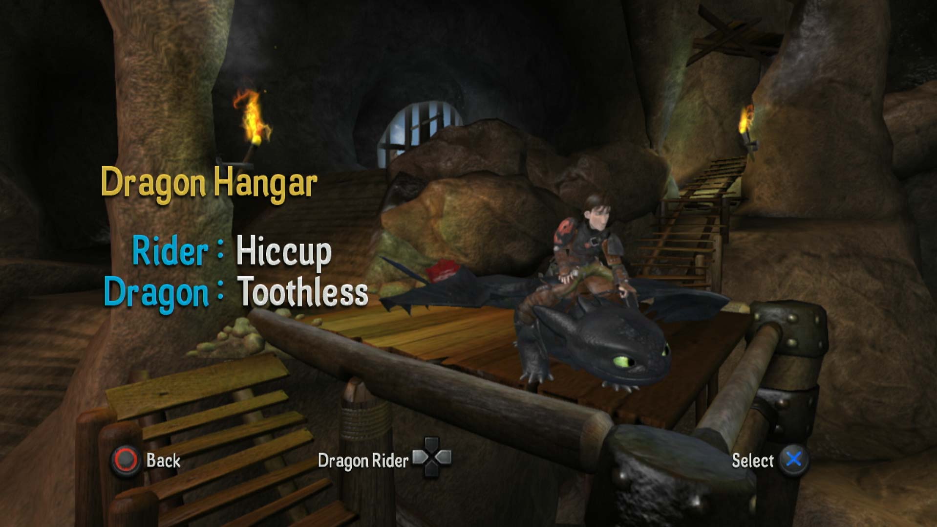 How To Train Your Dragon 2 PS3 hanger hiccup toothless