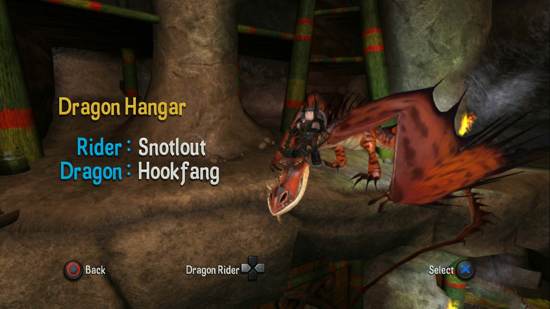 How To Train Your Dragon 2 PS3 hanger snotlout hookfang