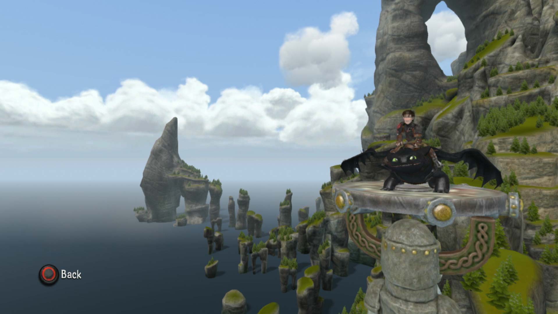 How To Train Your Dragon 2 PS3 perch view protagonist