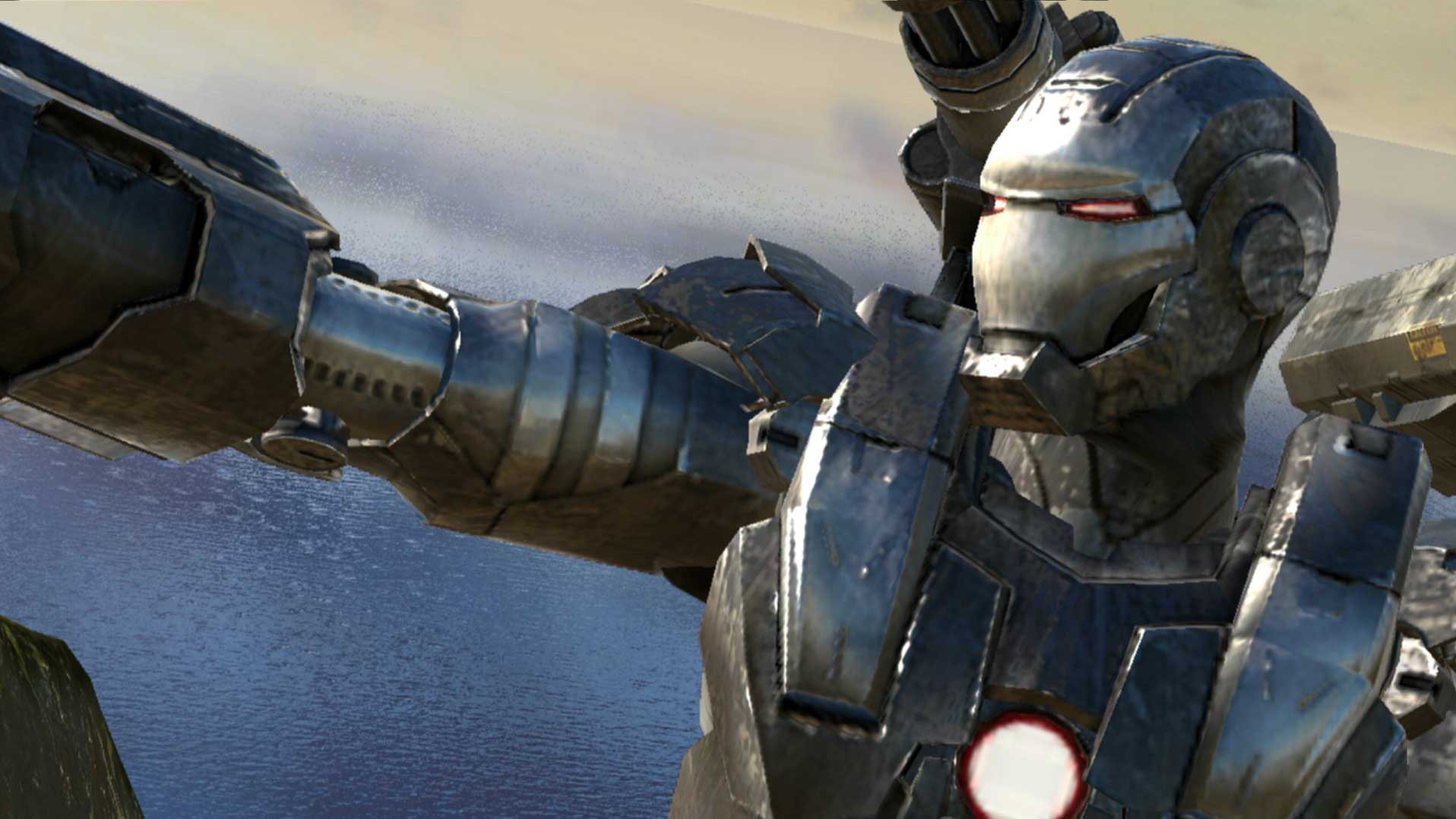 Iron Man 2 PS3 mark silver grey suit