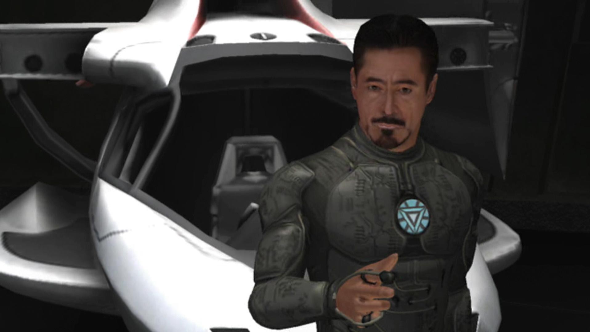 Iron Man 2 PS3 tony stark character