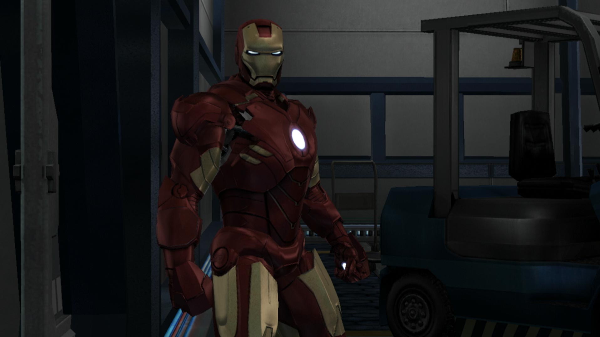 Iron Man 2 PS3 protagonist close-up