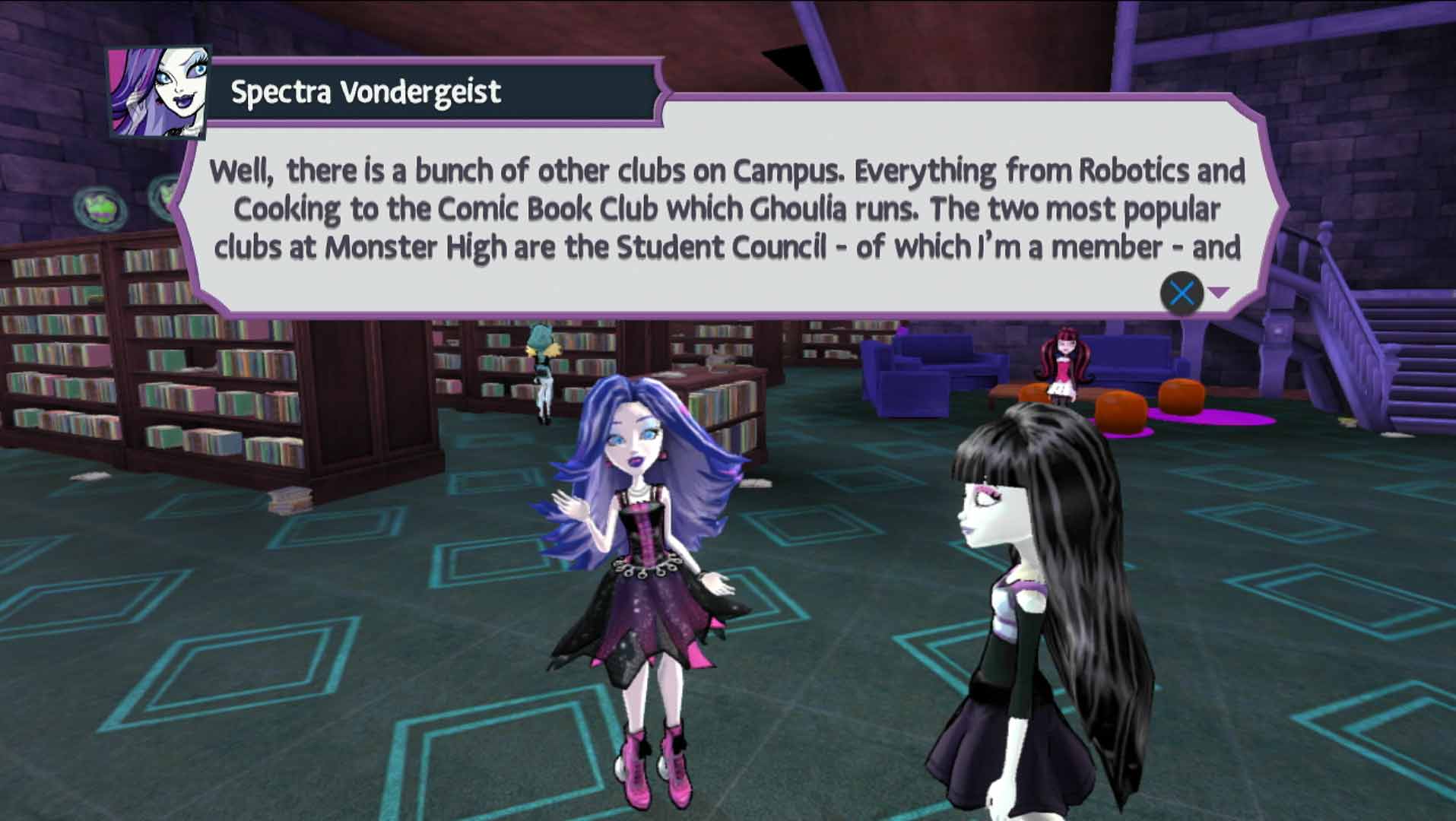 Monster High New Ghoul In School PS3