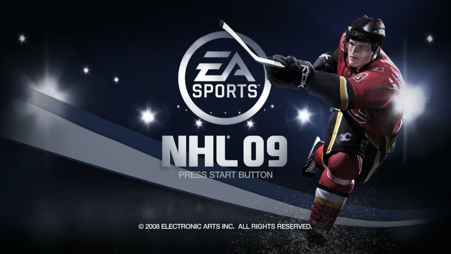 NHL 09 PS3 (hockey)