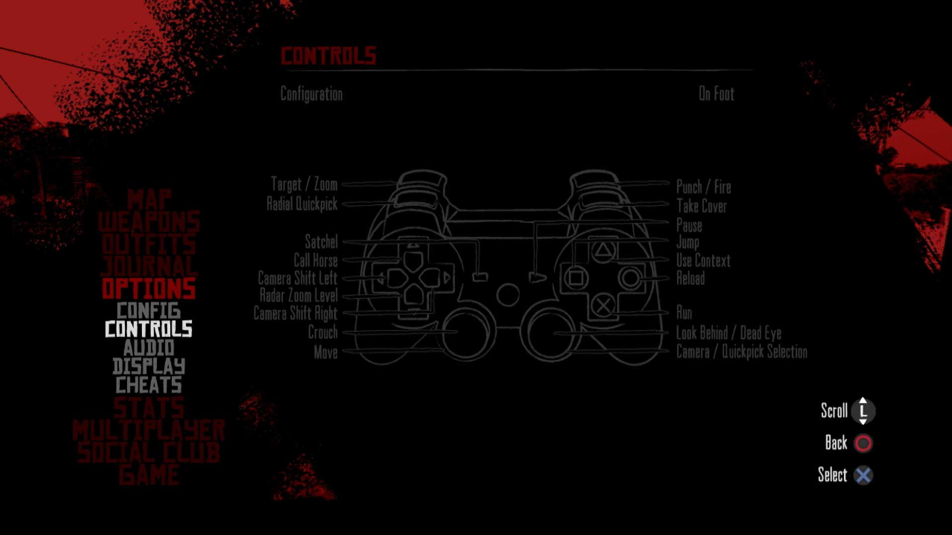 game controller button layout