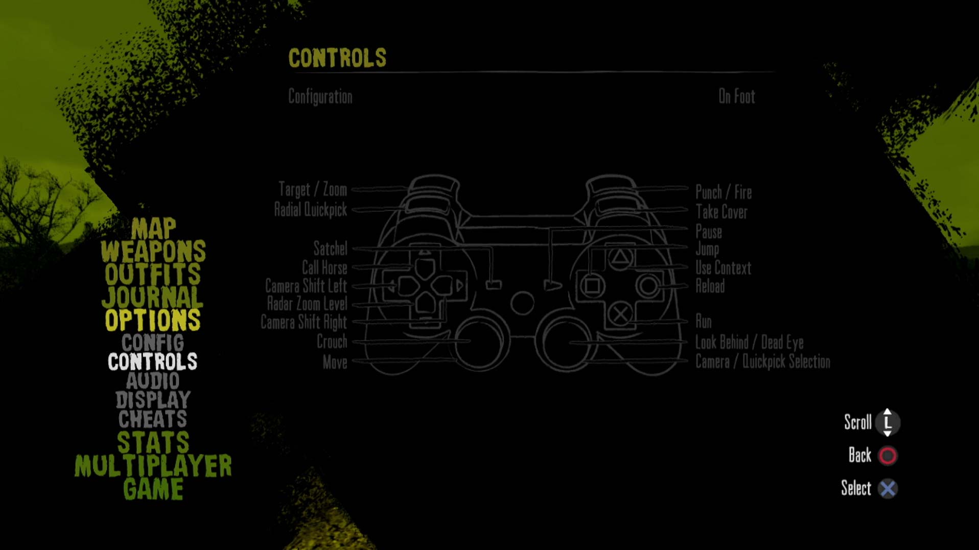 game controller button layout