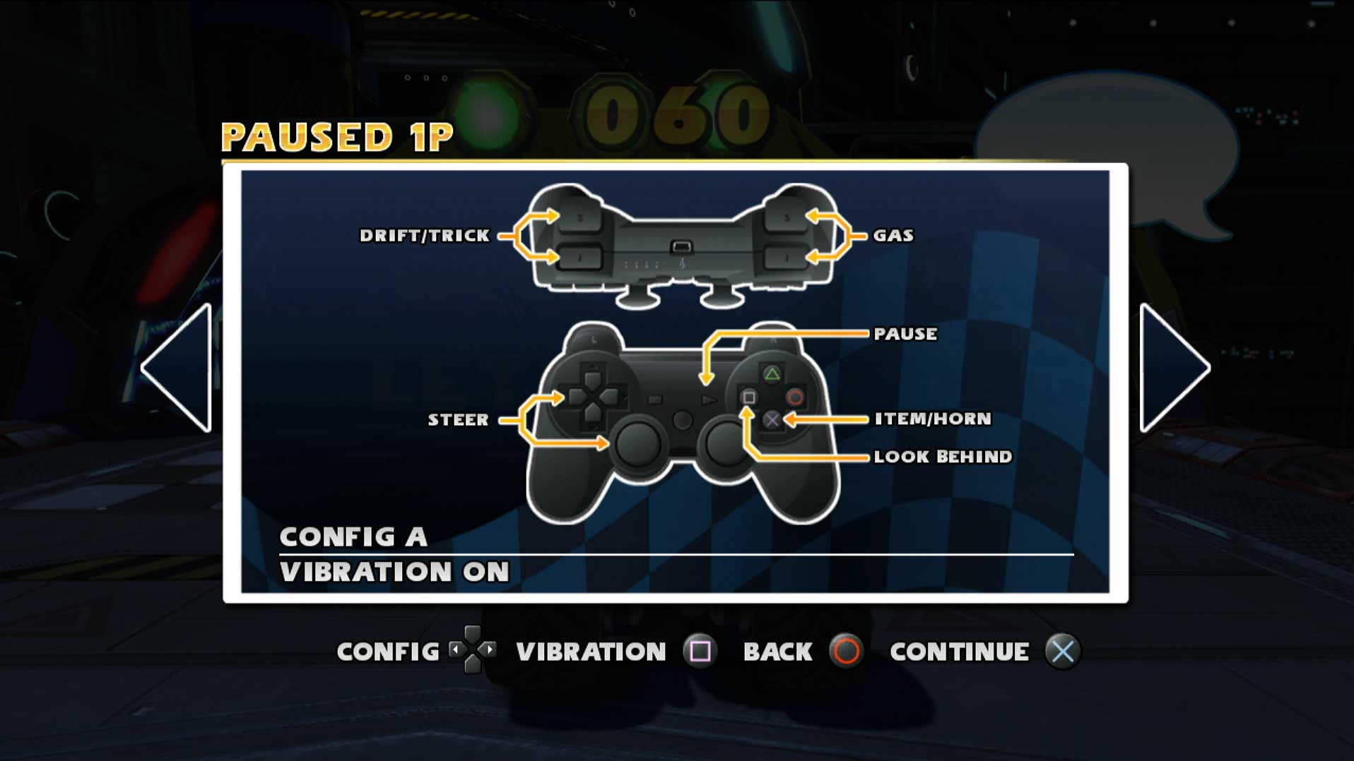 game controller button layout