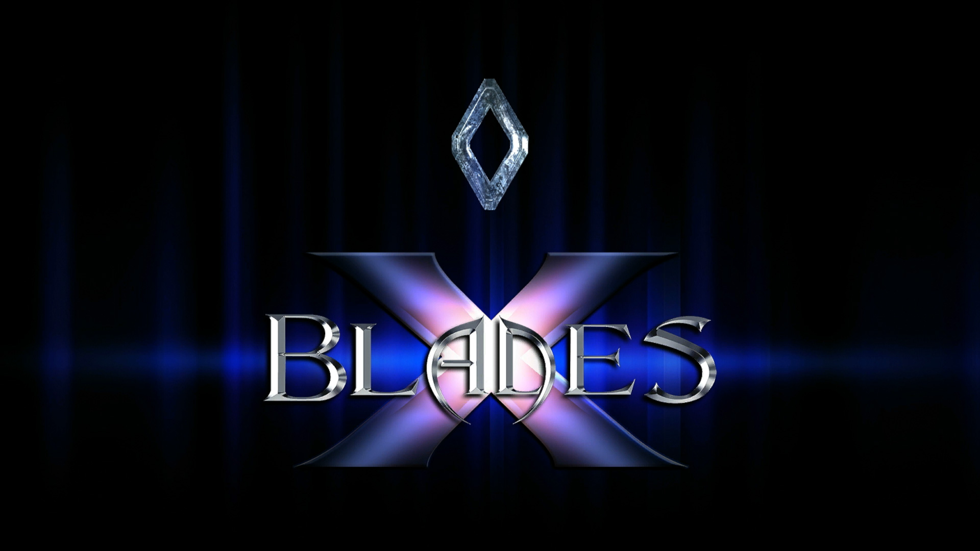 X-Blades PS3 game logo loading screen