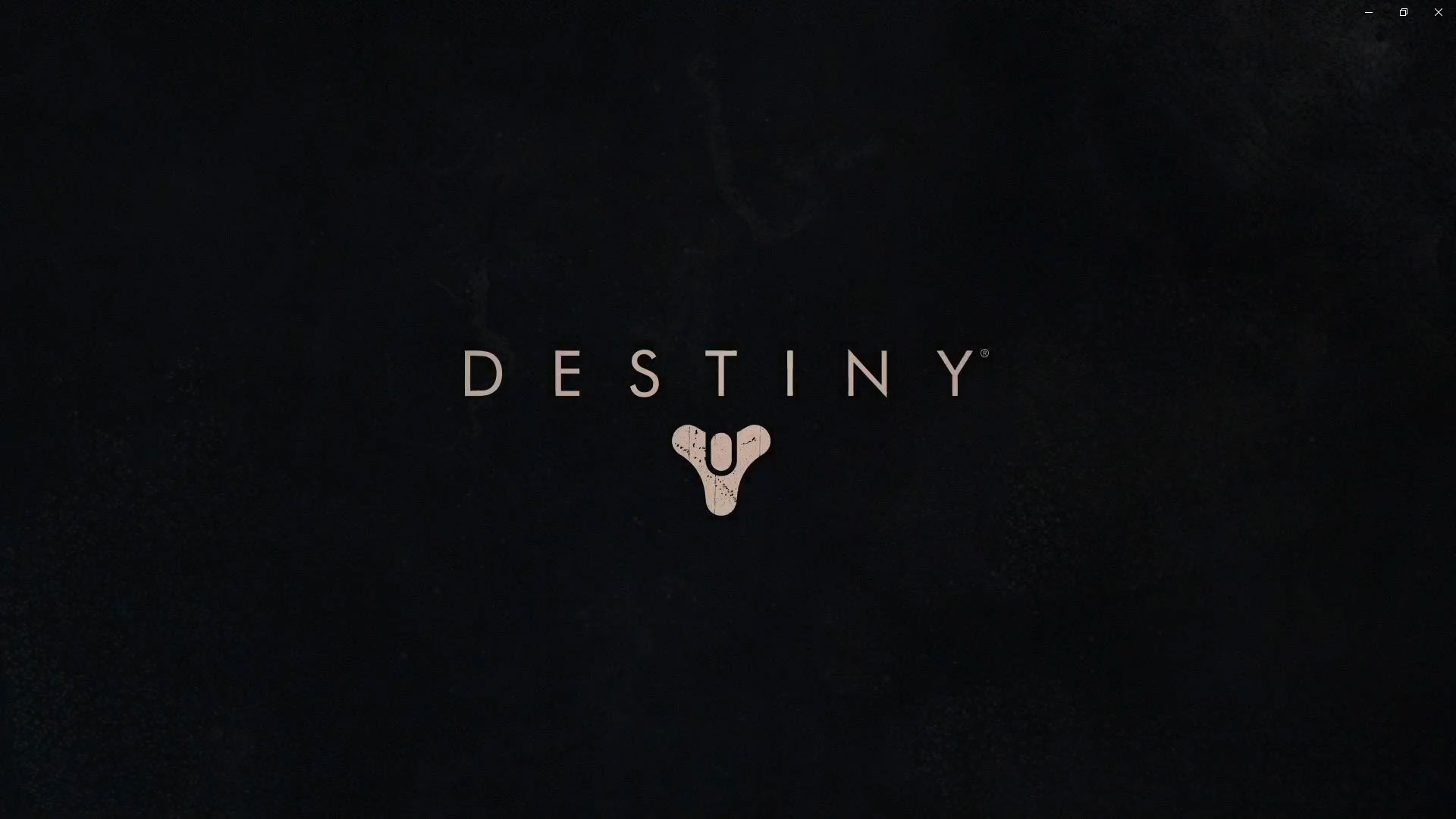 Destiny PS4 game logo title screen