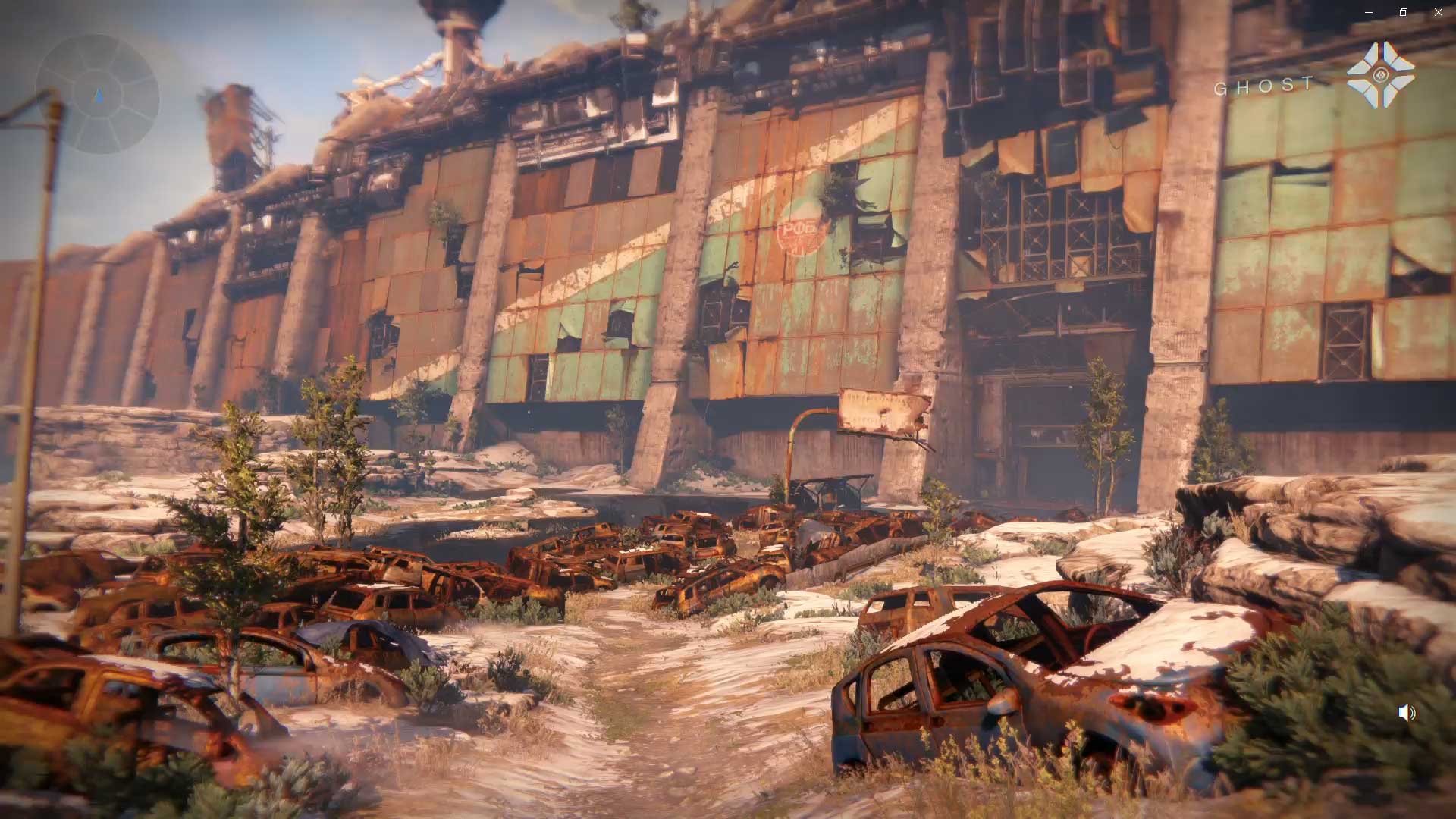 Destiny PS4 the wall scrapyard