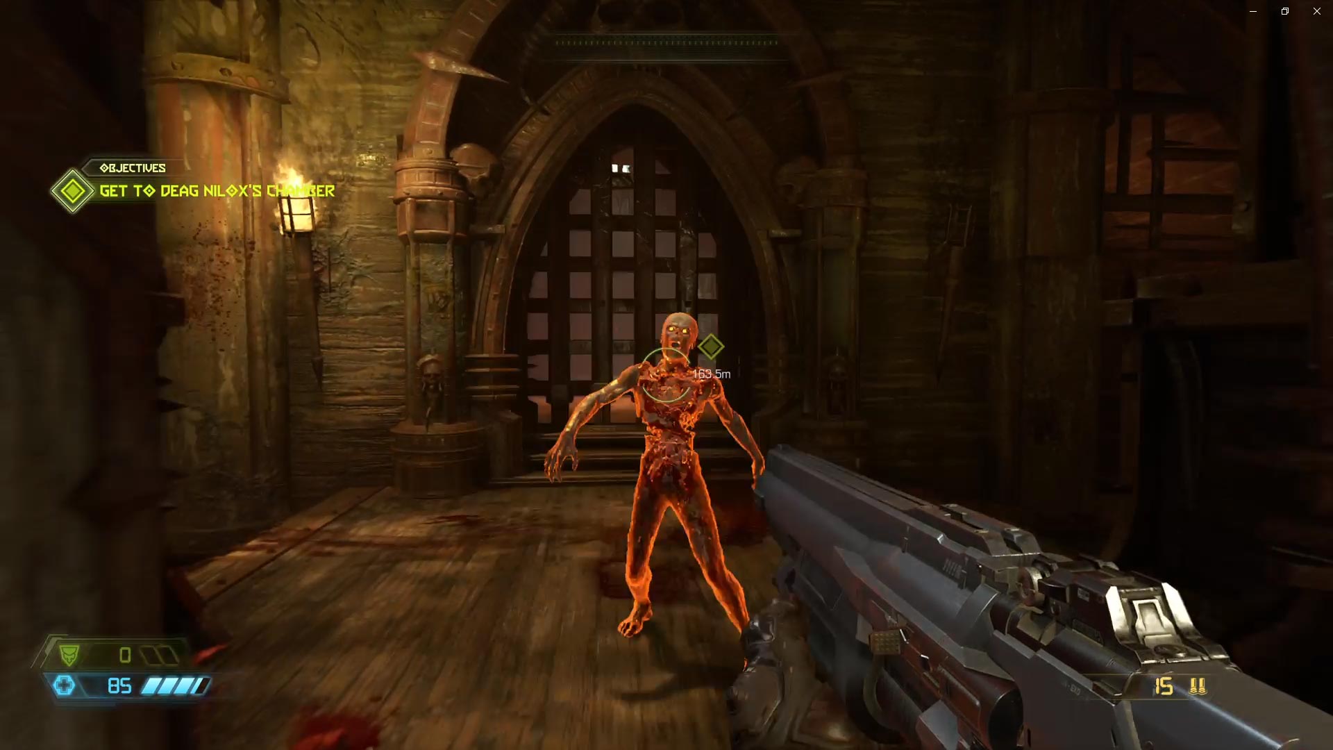 DOOM Eternal PS4 enemy glows orange