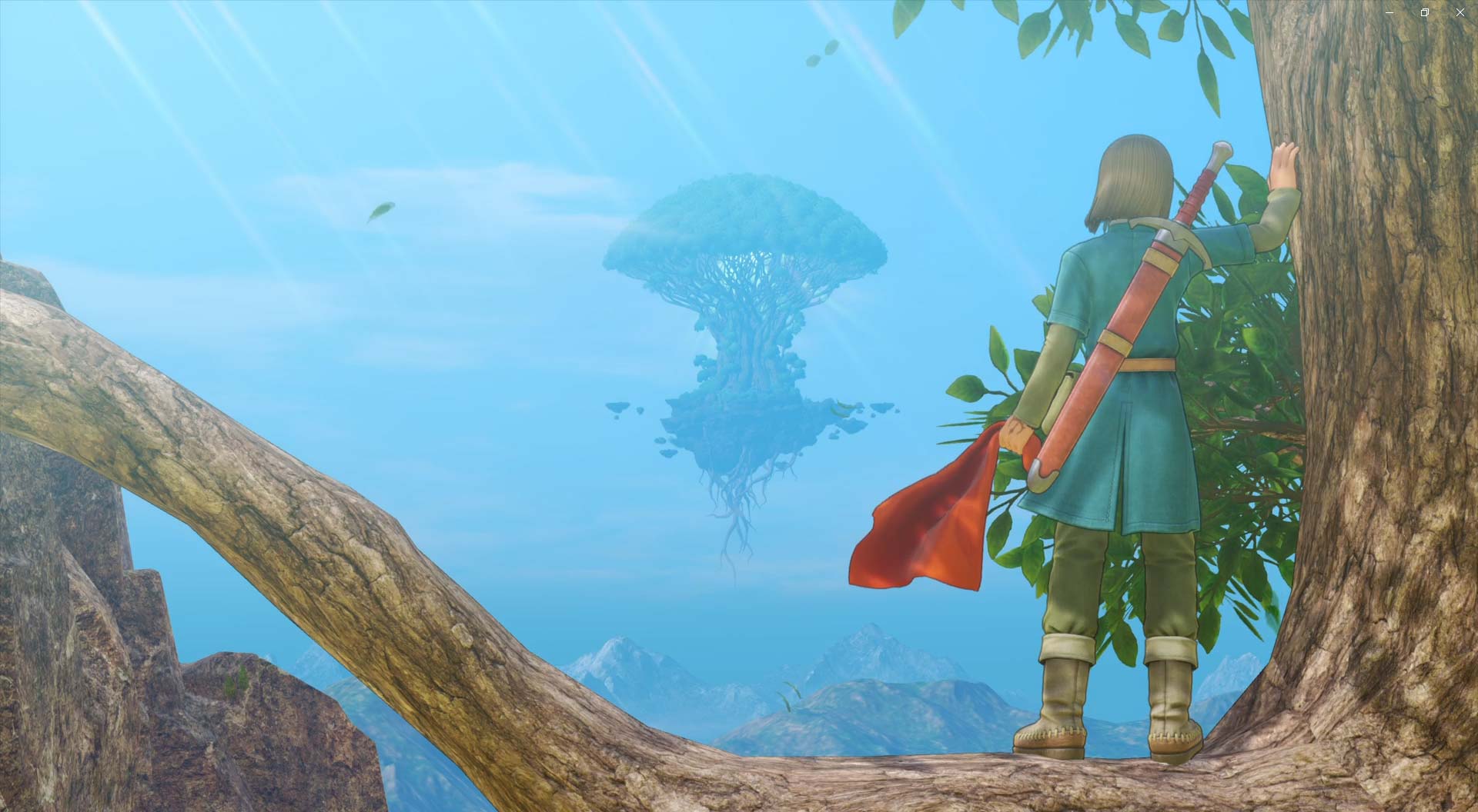 Dragon Quest XI Echoes of An Elusive Age PS4 hero protagonist screenshot